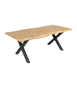 Stół WILD 160 cm nogi  X wygląd naturalnego dębu