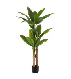 Sztuczny kwiat BANANA 190 CM zielony