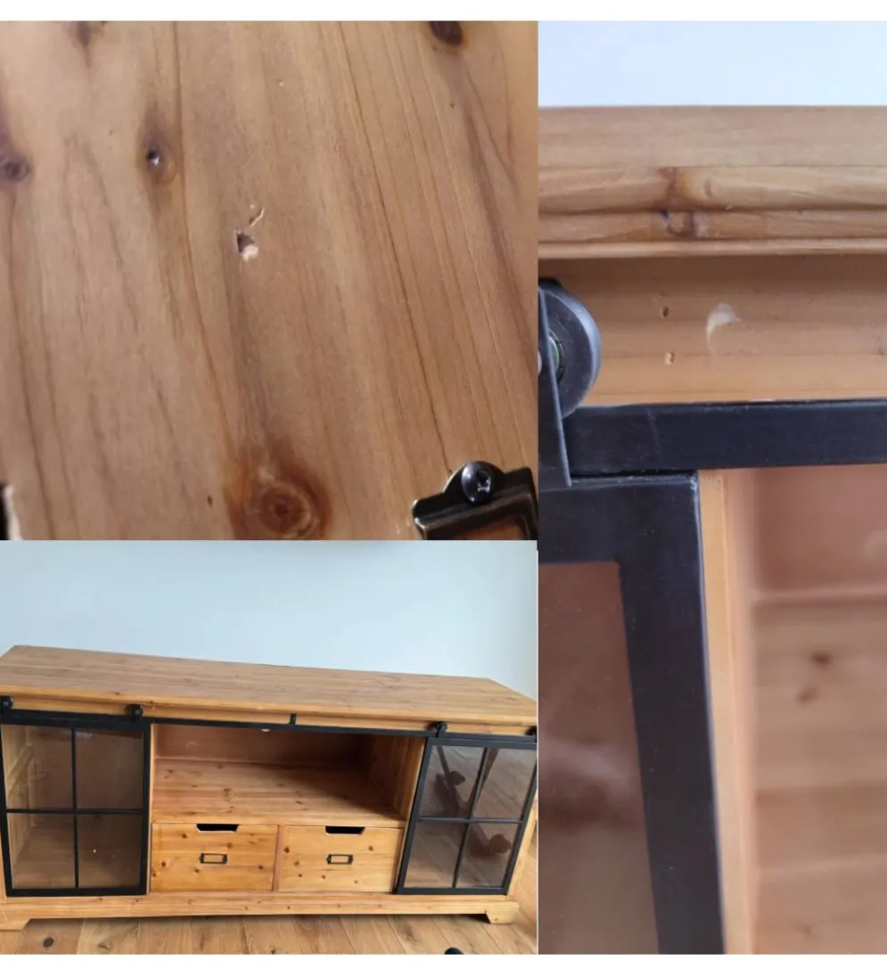 Tablica ścienna RETAGIO 80 cm drewno jodła