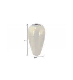 Wazon BRILANT 25 cm złoty