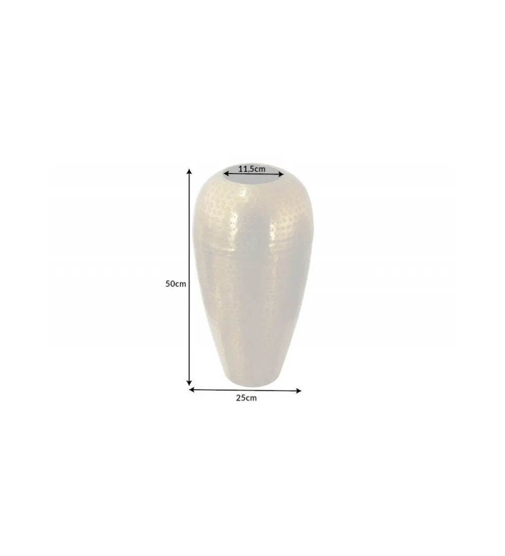 Wazon BRILANT 25 cm złoty
