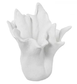 Wazon FOWER 30 cm ceramika biały