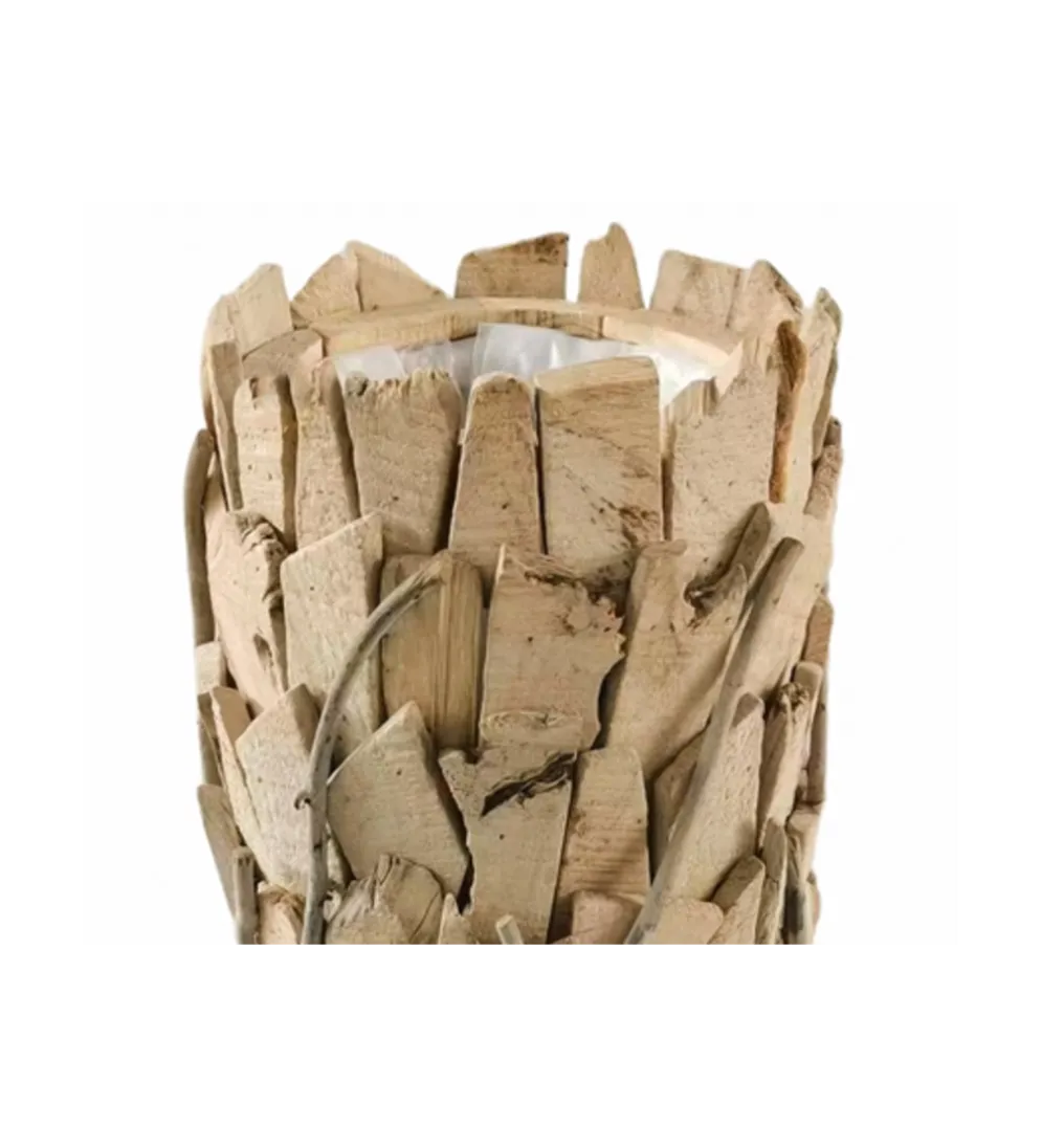 Wazon LASCAS 52 cm drewno dryfujące naturalny