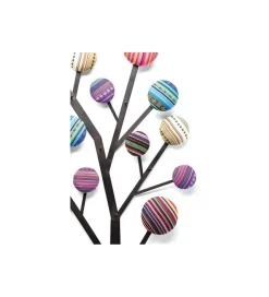 Wieszak RACK BUBBLE TREE 111 cm wielokolorowy