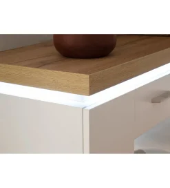 Witryna CALI 98 cm biała