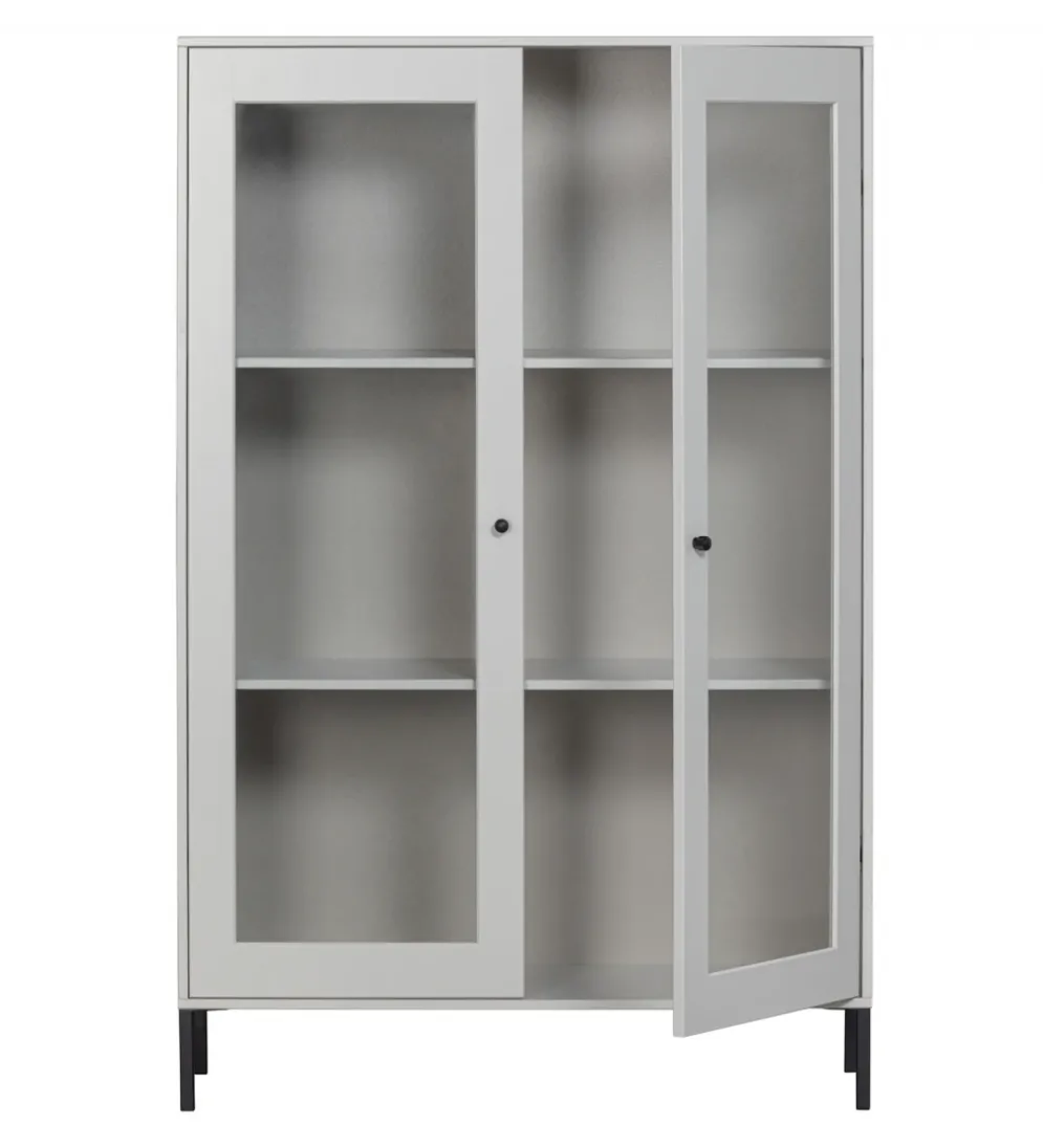 Witryna XAM 155 cm zimno szary