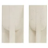 Zestaw 2 donic FERVA 101 cm 80 cm biała