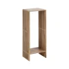 Zestaw 2 regałów BELLAMONTE drewno teak 86 cm 68 cm