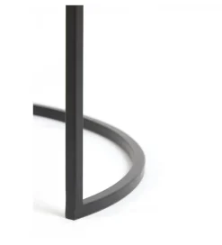 Zestaw 2 stolików kawowych DUARTE 65 cm 75 cm czarne